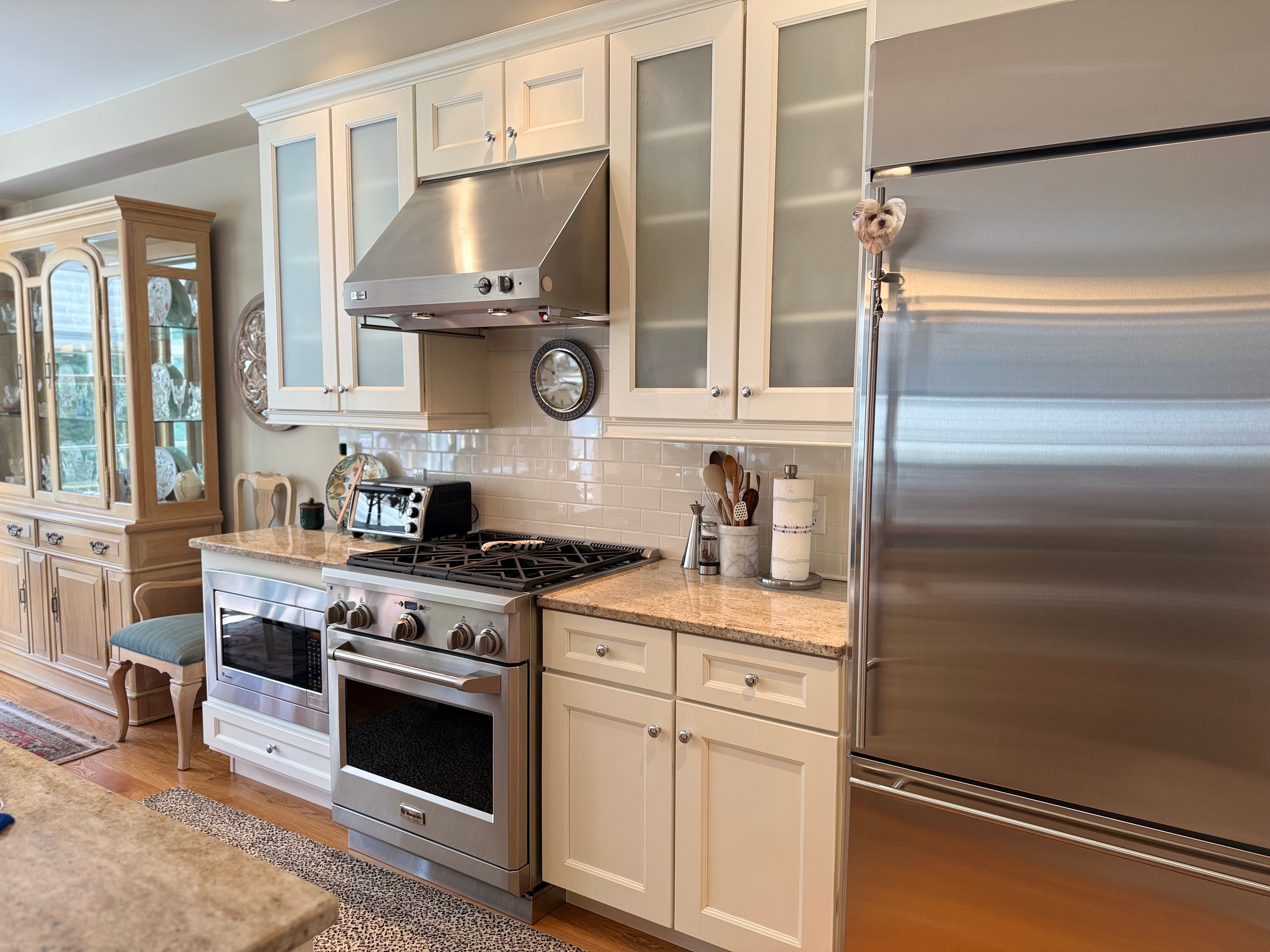 Clean kitchen with stainless appliances — YMK Home Sparkle